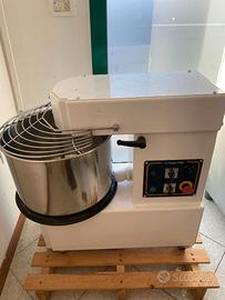 Impastatrice a spirale su ruote, 25 kg/33 litri