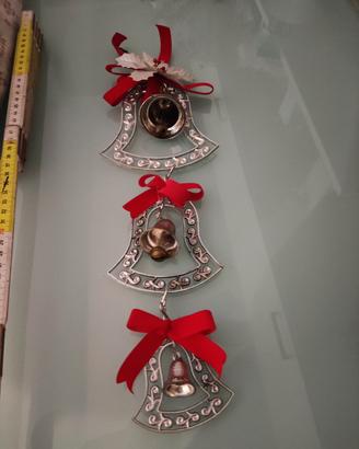 strenna natalizia con campane da appendere 