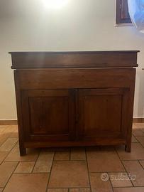 Madia antica in legno massello