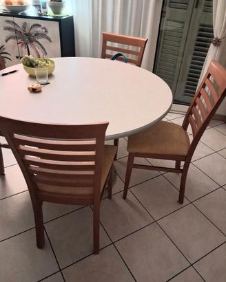 4 sedie salotto o sala pranzo/cucina