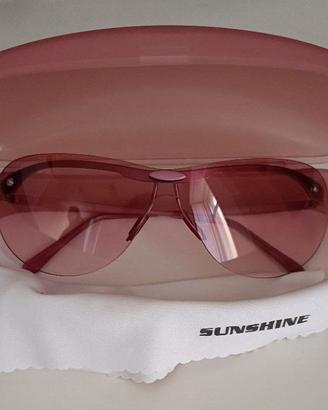 Occhiali da sole rosa