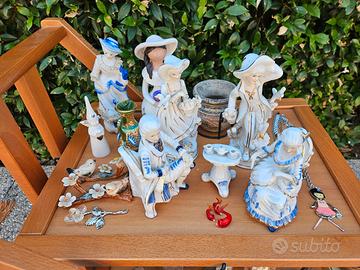 Lotto per mercatini (Rame, porcellana,  Bijoux...)