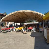 Struttura  Tendone per feste 28 x 10 mt gazebo