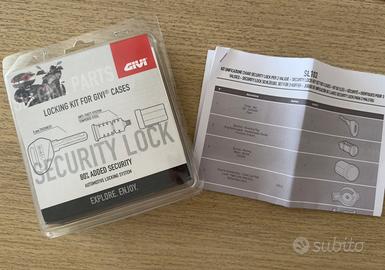 Givi SL103 Kit unificazione chiavi per 3 valigie