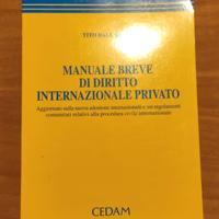 Manuale breve di diritto internazionale privato, t