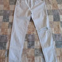 Jeans bianchi elasticizzati tg. 38EU=42IT