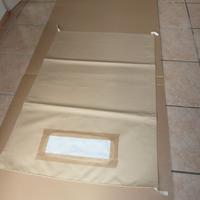 Capote Fiat 500C Topolino tessuto beige chiaro