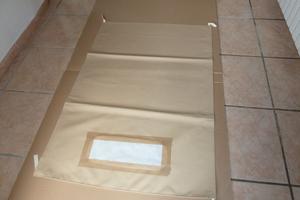 Capote Fiat 500C Topolino tessuto beige chiaro