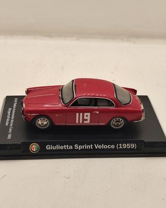 Modellino Alfa Romeo Giulietta Sprint Veloce