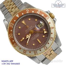 ROLEX GMT Master 1675 Tiger Eye nipple brown dial