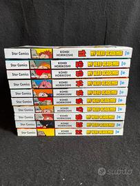 My Hero Academia vol 11-12-13-14-15-16-17-18-20-21