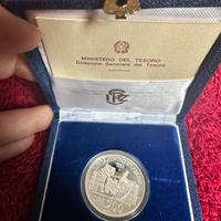 Moneta 500 Lire lotta contro il cancro 1989