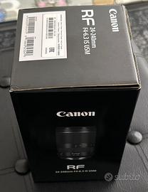 Obiettivo Canon RF 24-240mm f4-6.3