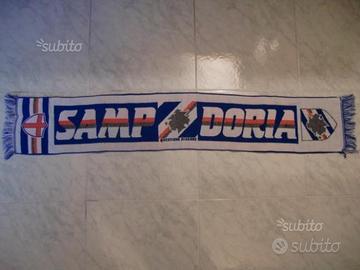 SAMPDORIA calcio sciarpa Lana anni 80