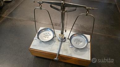 Billancia Di Precisione Vintage Oreficeria Oro 