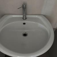 5 Lavabi con colonna in ceramica
