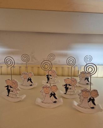 22 pezzi Segnaposto bomboniere sposini matrimonio 