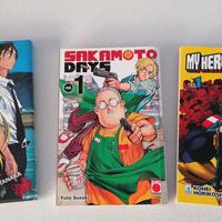 I numeri 1 di varie serie manga
