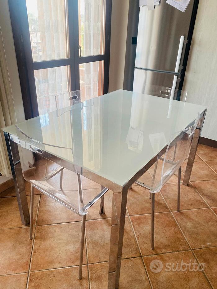 Piano in vetro per tavolo Mobili usati