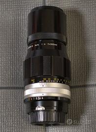 Nikkor 200 f 4 manuale