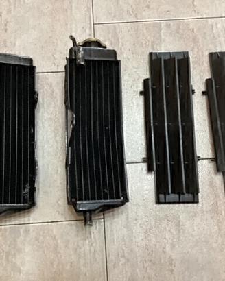 Radiatori e griglie originali honda cr 500 85-88