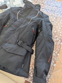 Giubbotto moto donna con protezioni 
