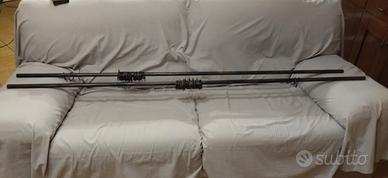 2 bastoni per tenda da interno 