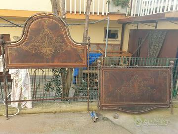 Letto antico in ferro
