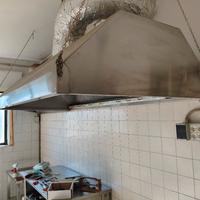Cappa aspirazione acciaio inox