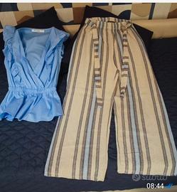 Pantaloni e camicetta estivi