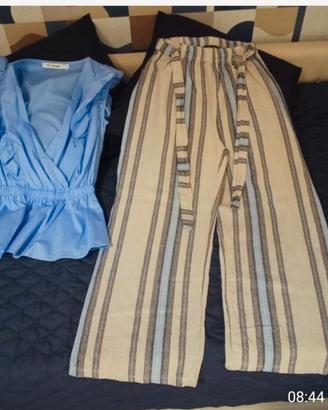 Pantaloni e camicetta estivi