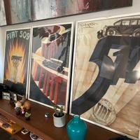 Poster Fiat Art Decó