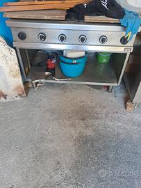 cucina a 6 fuochi