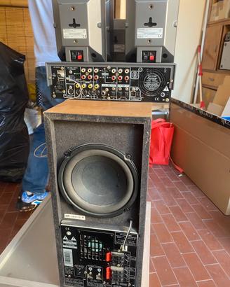 Home Theater Pioneer 5.1 con DVD