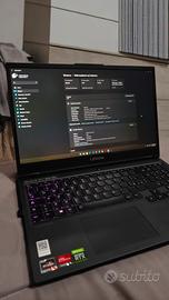 Lenovo Legion 5 15" Ryzen 7 + RTX2060 