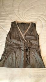 t-shirt di liu-jo in seta taglia 44