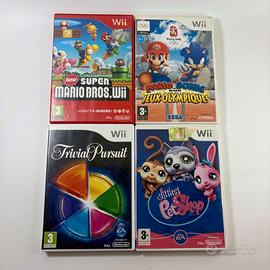 4 giochi nintendo wii