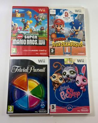 4 giochi nintendo wii