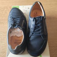 Ganter Scarpe Uomo Pelle Tg 40,5 41 Pianta Larga