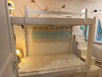 Letto a castello massello