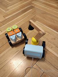 Ikea UPPSTA Gru con cubi, multicolorefaggio