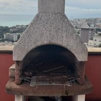 Barbecue in cemento