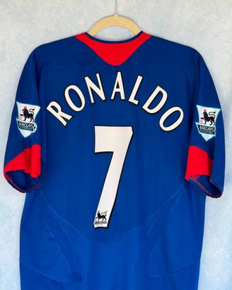 Maglia Manchester United 2004/05 Ronaldo originale