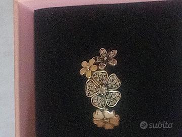 Anello pandora fiori mis. 58