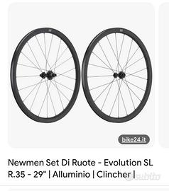Coppia di ruote Newmen nuove 