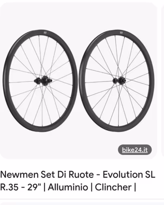 Coppia di ruote Newmen nuove 