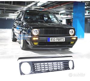 GRIGLIA PER VOLKSWAGEN VW GOLF 2 83-91 NERA MOLDUR