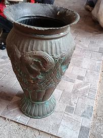 grande vaso in rame