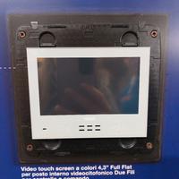 Video touch screen a colori 4,3" Vimar by-me