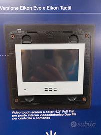 Video touch screen a colori 4,3" Vimar by-me